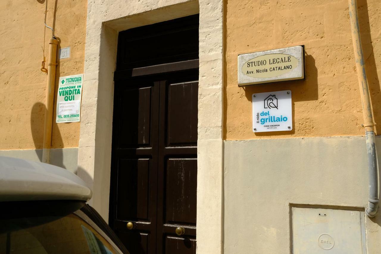 Il Nido Del Grillaio Suite & Appartament Matera Exteriér fotografie